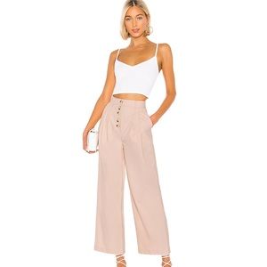 NWT L’Academie The Delphine Pant in Blush